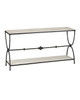 Currey and Company - 4000-0245 - Console Table - Agora - Natural/Rustic Bronze