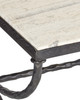 Currey and Company - 4000-0244 - Cocktail Table - Agora - Natural/Rustic Bronze