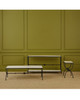 Currey and Company - 4000-0244 - Cocktail Table - Agora - Natural/Rustic Bronze