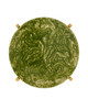 Currey and Company - 4000-0228 - Drinks Table - Rina - Green/Brass
