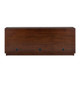 Currey and Company - 3000-0324 - Credenza - Jardin - Walnut/Antique Brass