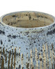 Currey and Company - 2200-0014 - Planter - Capaci - Antique White/Blue Drip