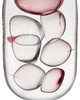 Currey and Company - 1200-1017 - Vase - Vicolino - Clear/Purple