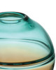 Currey and Company - 1200-1011 - Vase - Tapio - Aqua Blue/Amber/Green