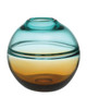 Currey and Company - 1200-1011 - Vase - Tapio - Aqua Blue/Amber/Green