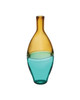 Currey and Company - 1200-1011 - Vase - Tapio - Aqua Blue/Amber/Green