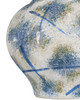 Currey and Company - 1200-0998 - Vase - Jackson - Antique Blue/Off-White