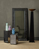 Currey and Company - 1000-0167 - Mirror - Mosaico - Ebony/Antique Mirror