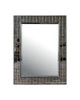 Currey and Company - 1000-0166 - Mirror - Mosaico - Ebony/Antique Mirror