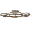 Currey and Company - 9000-0947 - Six Light Semi-Flush Mount - Caroube Silver Semi-Flush Mount - Champagne/Contemporary Silver