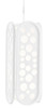 Currey and Company - 9000-0662 - One Light Pendant - Lapidus Collection - Sugar White