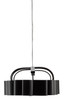 Currey and Company - 9000-0262 - Eight Light Chandelier - Marchfield Black Rectangular Chandelier - Satin Black/Contemporary Gold Leaf