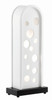 Currey and Company - 6000-0636 - One Light Table Lamp - Lapidus Collection - Sugar White/Satin Black