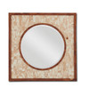 Currey and Company - 1000-0102 - Mirror - Serra Collection - Beige/Natural/Mirror