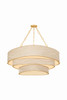 Corbett Lighting - 587-48-VGL - 12 Light Chandelier - Kiso - Vintage Gold Leaf