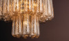 Corbett Lighting - 581-27-VGL - Five Light Chandelier - Milos - Vintage Gold Leaf