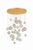 Corbett Lighting - 571-40-VGL - LED Chandelier - Istanbul - Vintage Gold Leaf