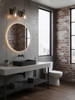 Varaluz - V68042BKAGB - Two Light Bath Vanity - Bromyard - Matte Black / Aged Brass