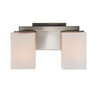 Varaluz - V68032BN - Two Light Bath Vanity - Capri - Brushed Nickel