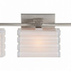 Varaluz - V67511BN - Three Light Bath Vanity - Sardinia - Brushed Nickel