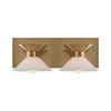 Varaluz - V67433BB - Two Light Bath Vanity - Ringsted - Brushed Brass
