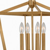 Varaluz - P67901BB - One Light Pendant - York - Brushed Brass