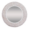 Varaluz - 457MI30MWW - Wall Mirror - Athena - Matte White/Whitewash Seagrass