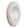 Varaluz - 457MI30MWW - Wall Mirror - Athena - Matte White/Whitewash Seagrass