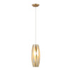 Varaluz - AC1070SG - One Light Pendant - Chroman Empire - Satin Gold