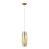 Varaluz - AC1070SG - One Light Pendant - Chroman Empire - Satin Gold