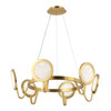 Varaluz - 579P06SB - LED Pendant - Sherlock - Satin Brass