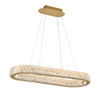 Varaluz - 578N33SG - LED Pendant - Golden Ratio - Satin Gold