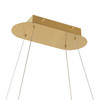 Varaluz - 578N33SG - LED Pendant - Golden Ratio - Satin Gold