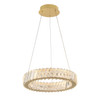 Varaluz - 578C16SG - LED Pendant - Golden Ratio - Satin Gold