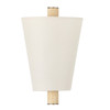 Varaluz - 576W01BG - One Light Wall Sconce - Rockford - Brontourage/Travartine