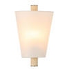 Varaluz - 576W01BG - One Light Wall Sconce - Rockford - Brontourage/Travartine