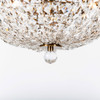 Varaluz - 573S03ATB - Three Light Semi-Flush Mount - Crystal Baller - Antique Bronze