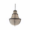 Varaluz - 573P12BLK - 12 Light Pendant - Crystal Baller - Heritage Black