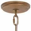 Varaluz - 572P05BK - Five Light Pendant - Drama Club - Brass Kisser