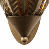 Varaluz - 563W01BK - One Light Wall Sconce - Zanara - Brass Kisser