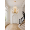 Varaluz - 558C12FG - 12 Light Chandelier - Petal Court - French Gold