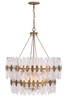 Varaluz - 557P14HG - 14 Light Pendant - Aurora - Havana Gold
