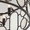 Varaluz - 555P06DB - Six Light Pendant - Oval Office - Ironclad