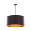 Varaluz - 323P04DBFG - Four Light Pendant - Cannery - Dark Bronze / French Gold