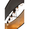 Varaluz - 323N07DBFG - Seven Light Linear Pendant - Cannery - Dark Bronze / French Gold