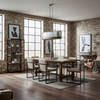 Varaluz - 323N05OG - Five Light Linear Pendant - Cannery - Ombre Galvanized