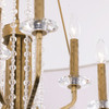 Varaluz - 270P09BK - Nine Light Pendant - Barcelona - Brass Kisser