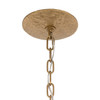 Varaluz - 270C06BK - Six Light Chandelier - Barcelona - Brass Kisser