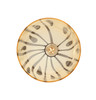 Varaluz - 1070P01SG - One Light Pendant - Chroman Empire - Satin Gold