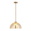 Varaluz - 1070P01LSG - One Light Pendant - Chroman Empire - Satin Gold